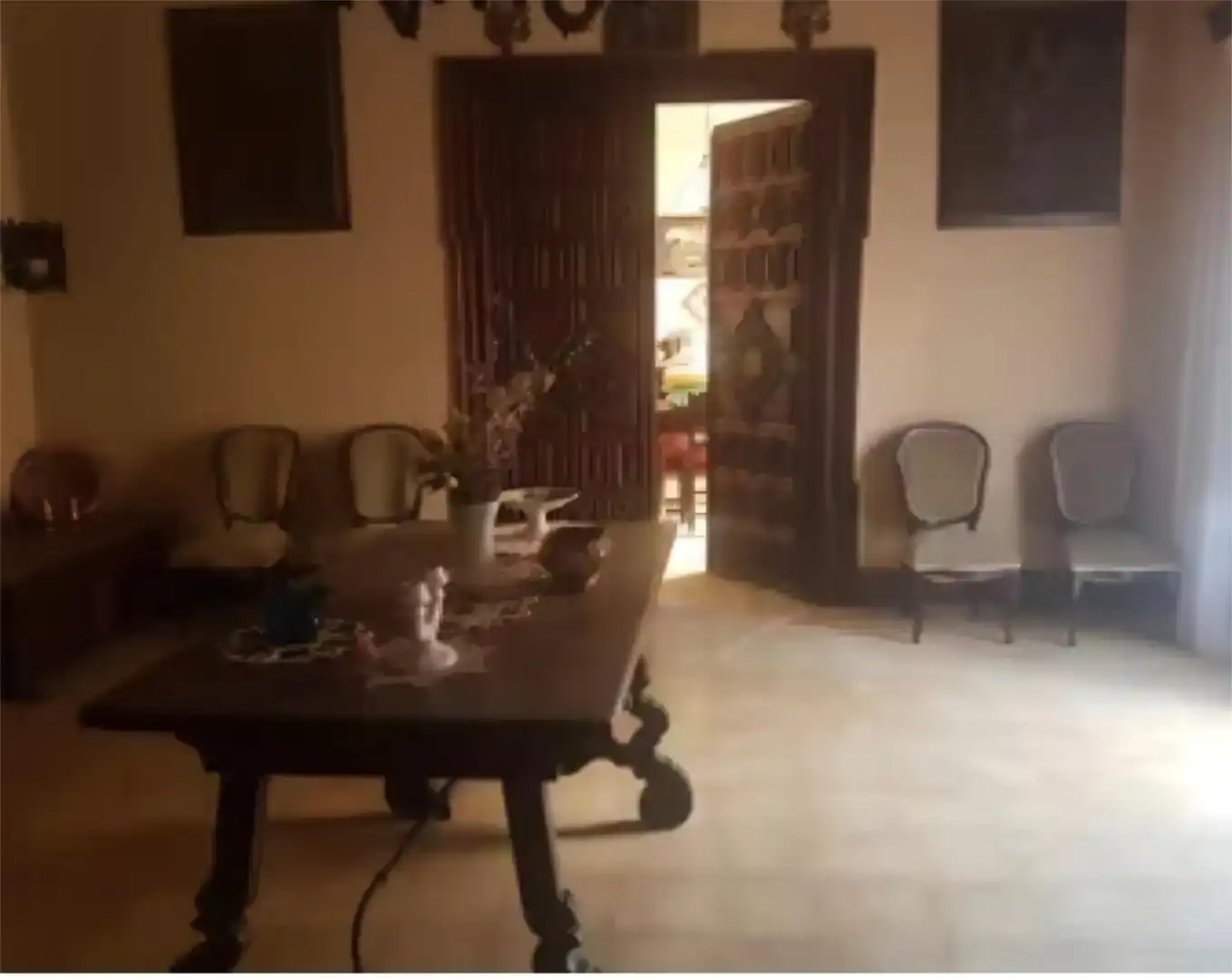 Menjador de Casa adosada en venda en Cretas amb Balcó