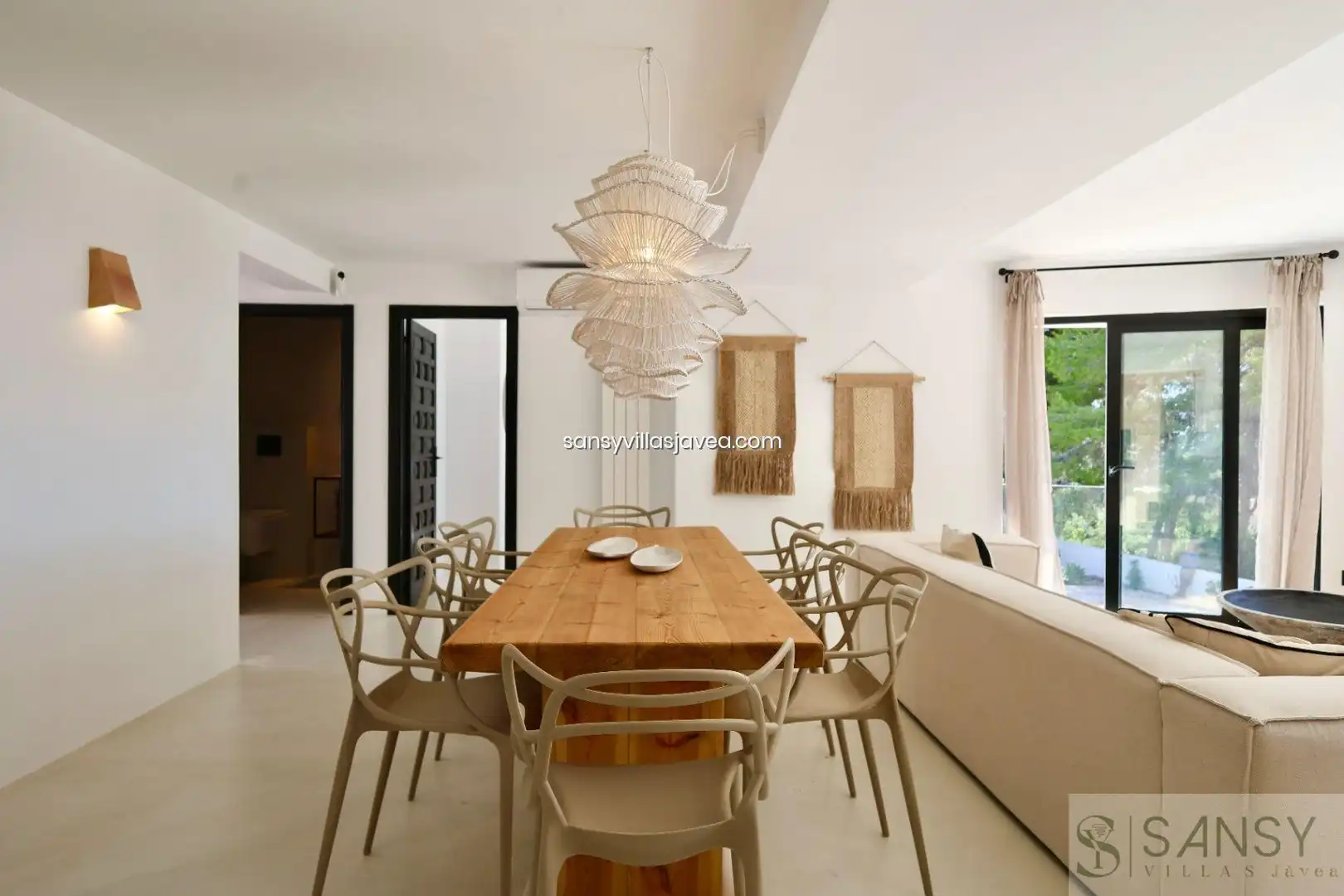 Dining room of Houses for sale in Jávea / Xàbia  with Air Conditioner, Storage room and Furnished