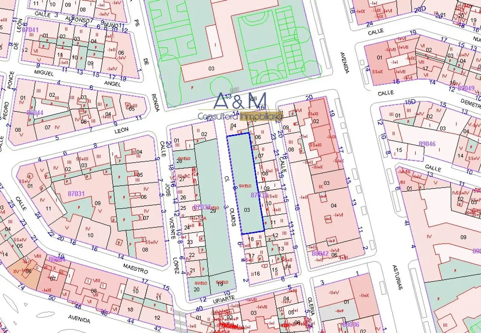 Außenansicht von Residential zum Verkauf in León Capital 