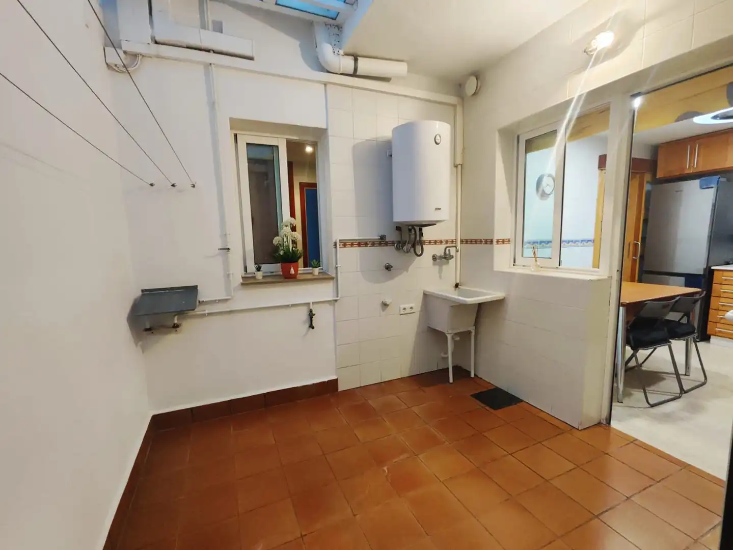 Cocina de Piso en venta en Albalat de la Ribera con Aire acondicionado, Trastero y Amueblado