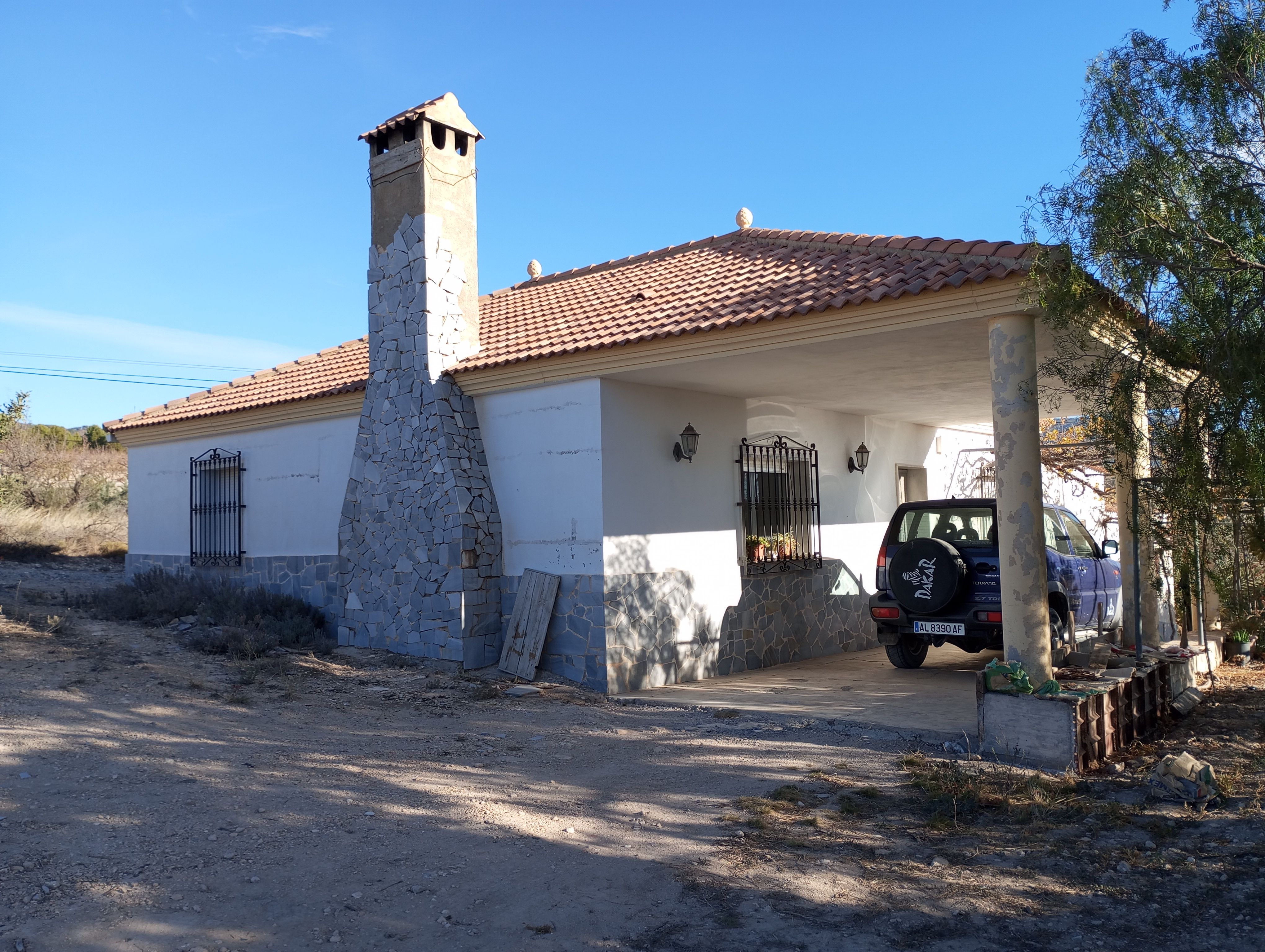 Vista exterior de Casa o chalet en venta en Purchena con Amueblado