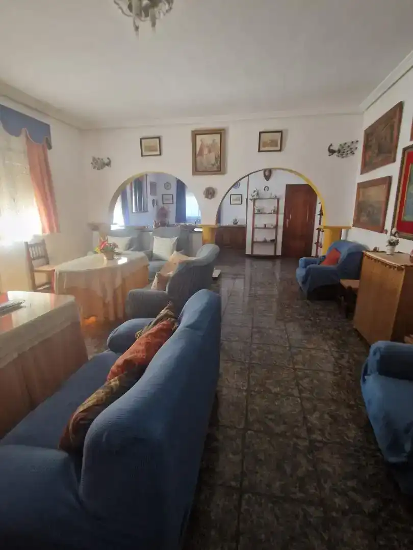 Sala d'estar de Finca rústica en venda en Andújar amb Aire condicionat, Piscina i Balcó