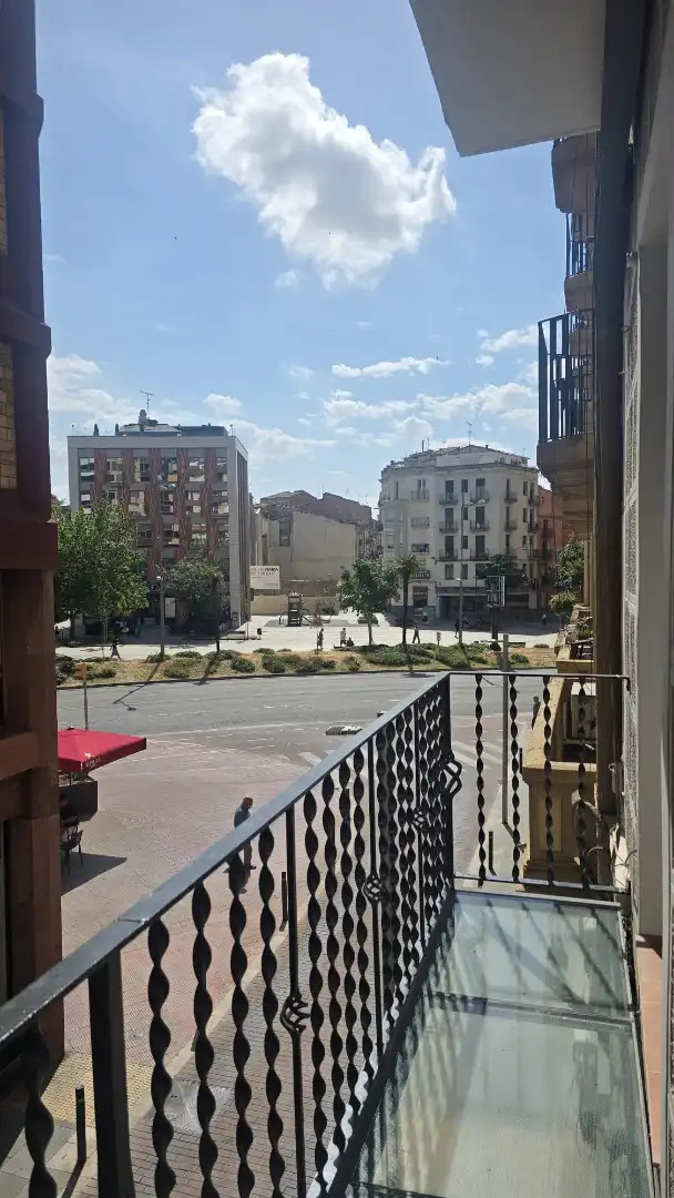 Exterior view of Flat for rent in Lleida  with Furnished and Balcony