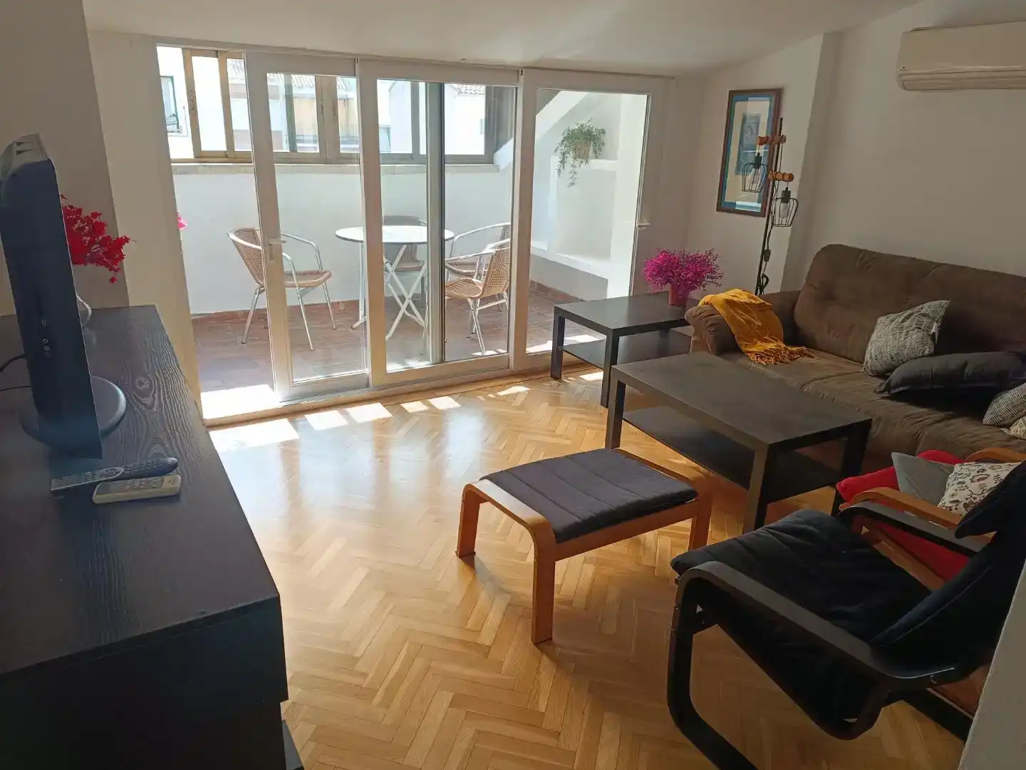 Wohnzimmer von Maisonette zur Miete in Valladolid Capital mit Klimaanlage