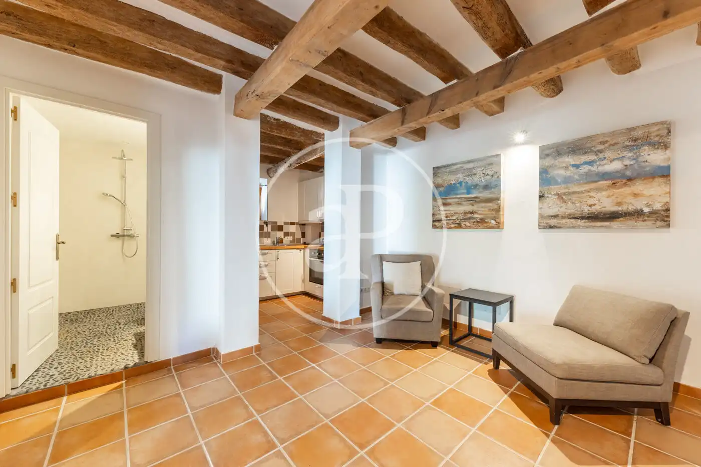 Sala d'estar de Casa o xalet de lloguer en  Palma de Mallorca amb Aire condicionat, Calefacció i Jardí privat