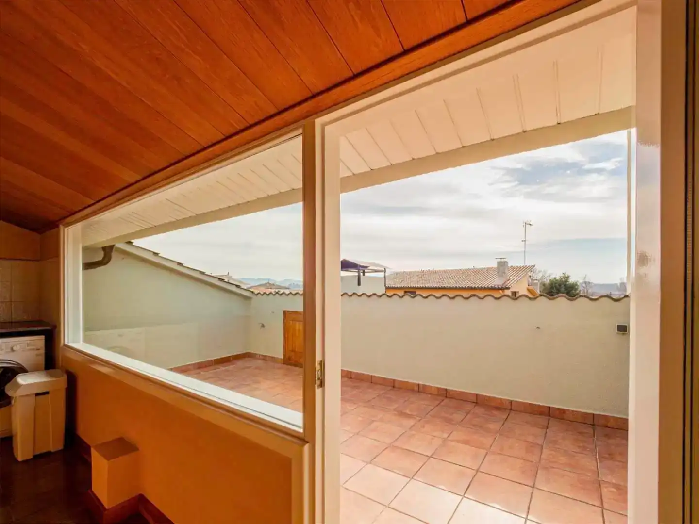 Terrassa de Pis en venda en Gurb amb Aire condicionat, Jardí privat i Traster