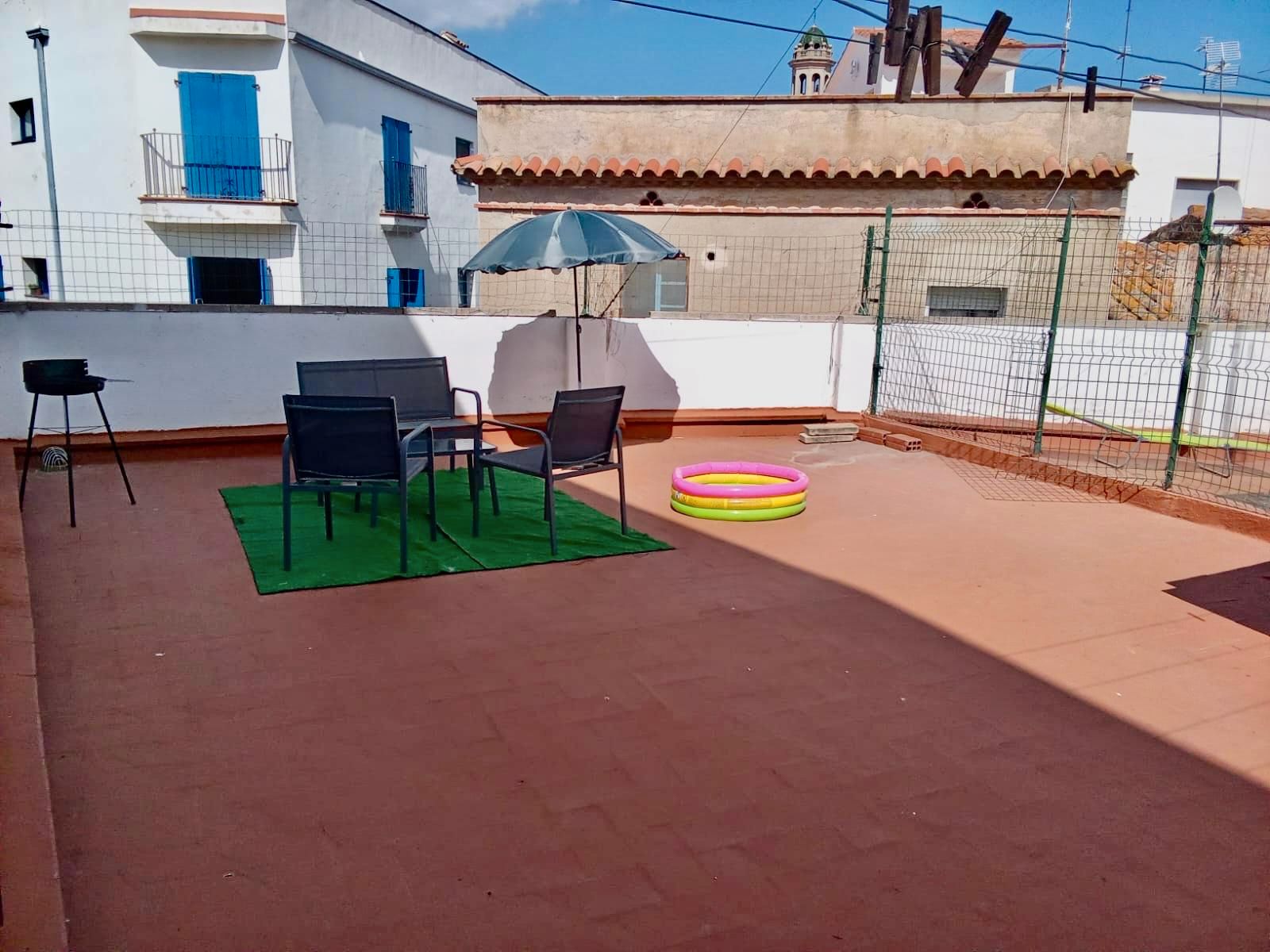 Terrassa de Casa adosada en venda en Llançà amb Aire condicionat, Calefacció i Parquet