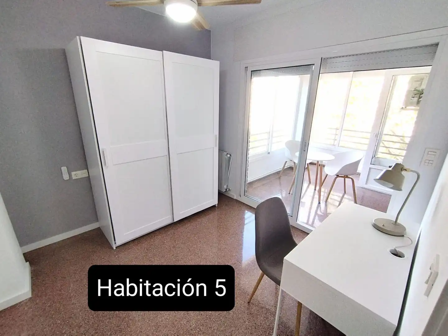 Cocina de Piso para compartir en Murcia con Aire acondicionado, Terraza y Amueblado