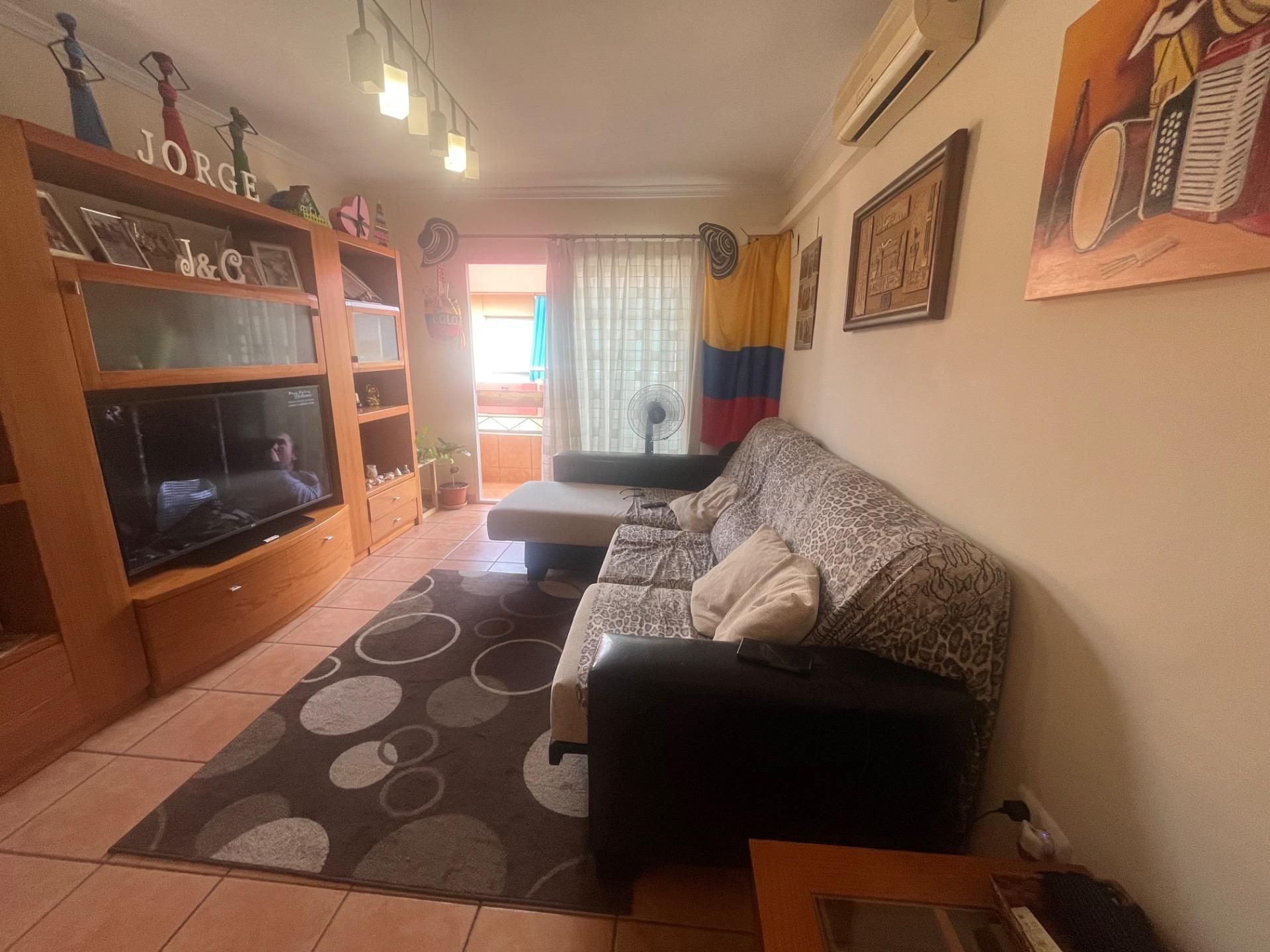 Sala de estar de Piso en venta en Godella con Balcón