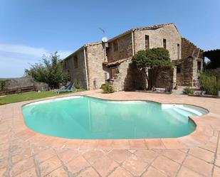 Swimming pool of House or chalet for sale in Castellbell i el Vilar  with Heating, Private garden and Storage room