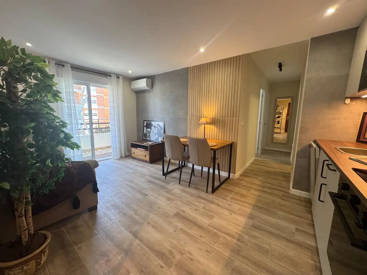 Bedroom of Flat for sale in Málaga  with Air Conditioner, Terrace and Furnished