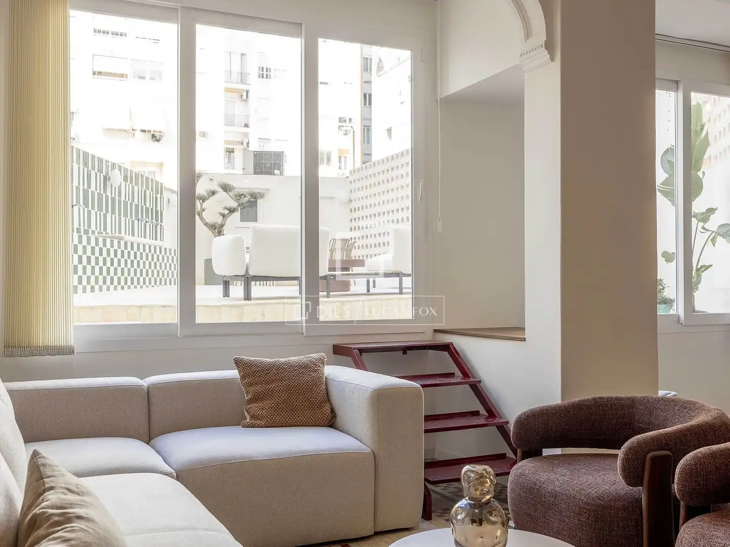 Sala de estar de Piso en venta en Valencia con Aire acondicionado, Terraza y Amueblado