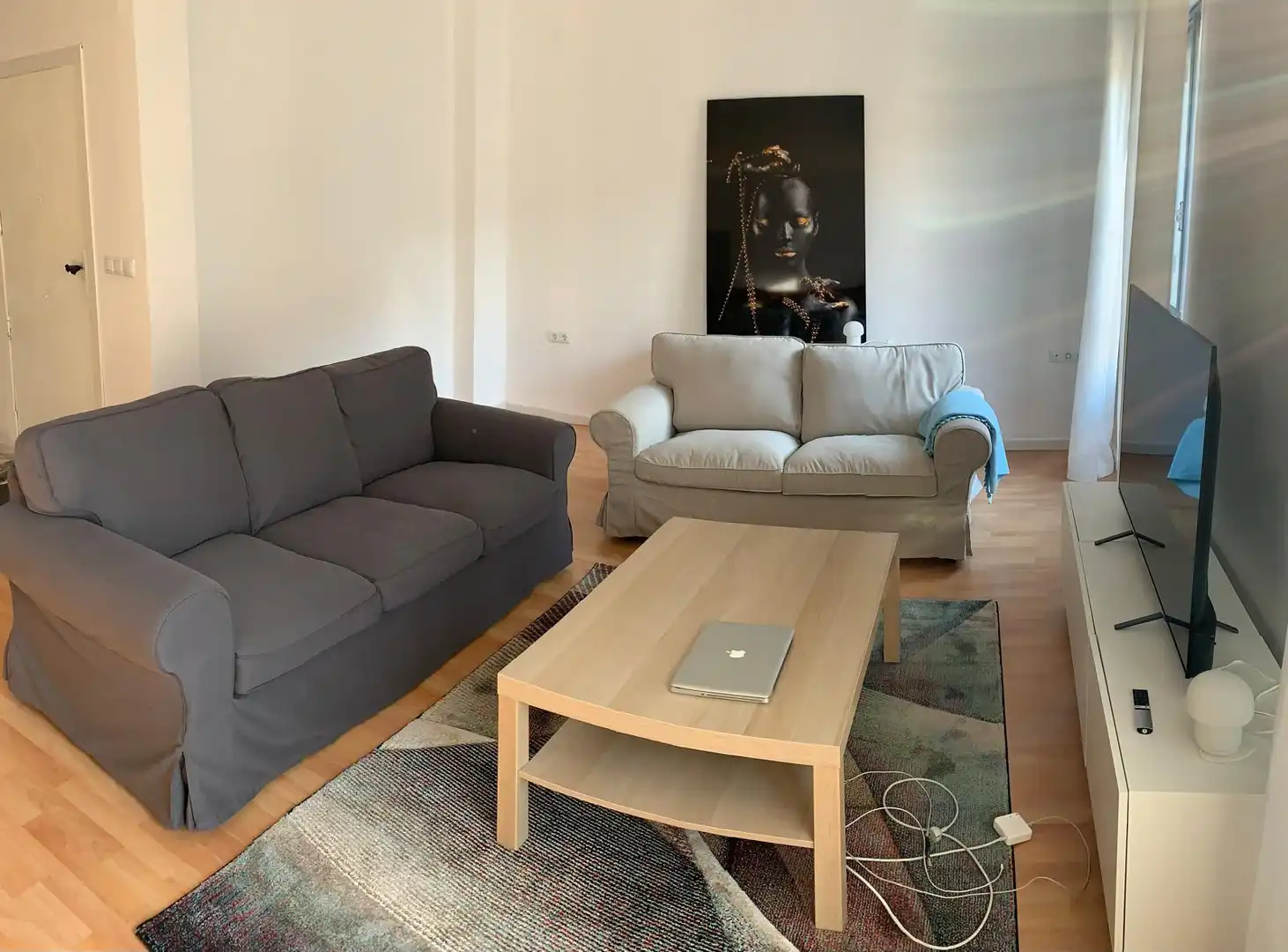 Sala de estar de Piso en venta en Oliva con Amueblado y Alarma
