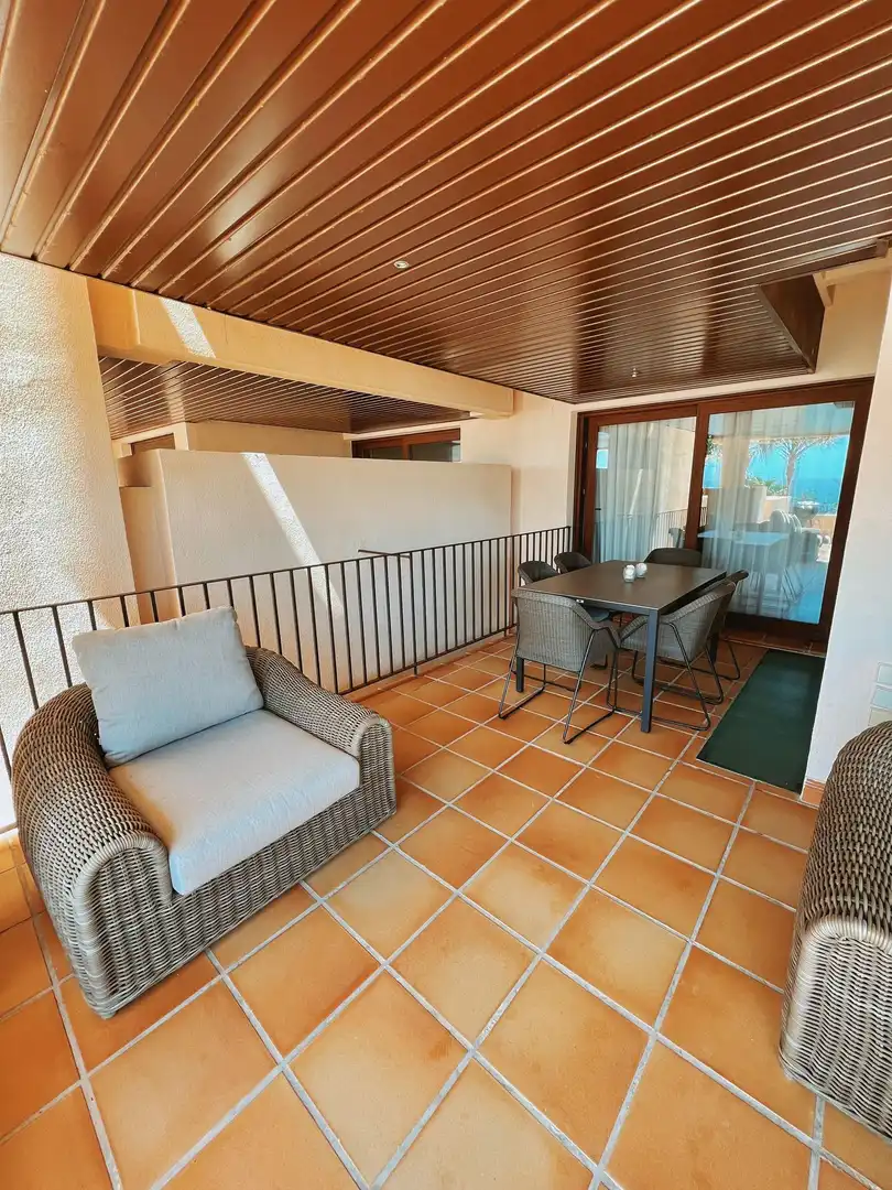 Terrassa de Apartament de lloguer en Estepona
