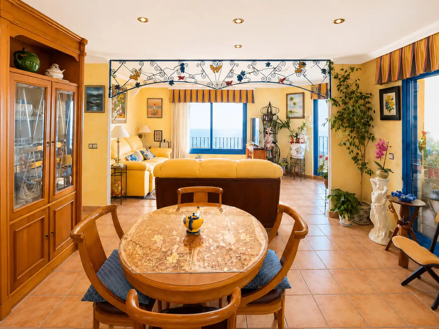 Menjador de Àtic en venda en Peñíscola / Peníscola amb Jardí privat, Terrassa i Traster