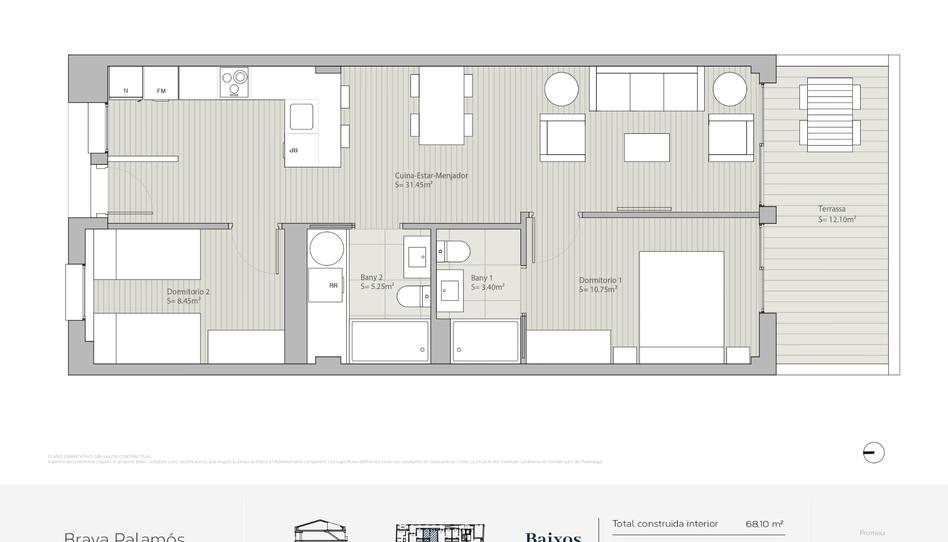 Foto 1 de Pis en venda a Carrer Mossèn Jacint Verdaguer, 44, Centre, Girona