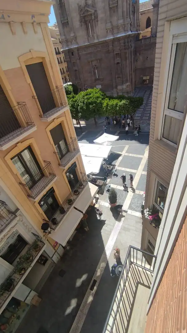 Vista exterior de Local de lloguer en Murcia amb Aire condicionat