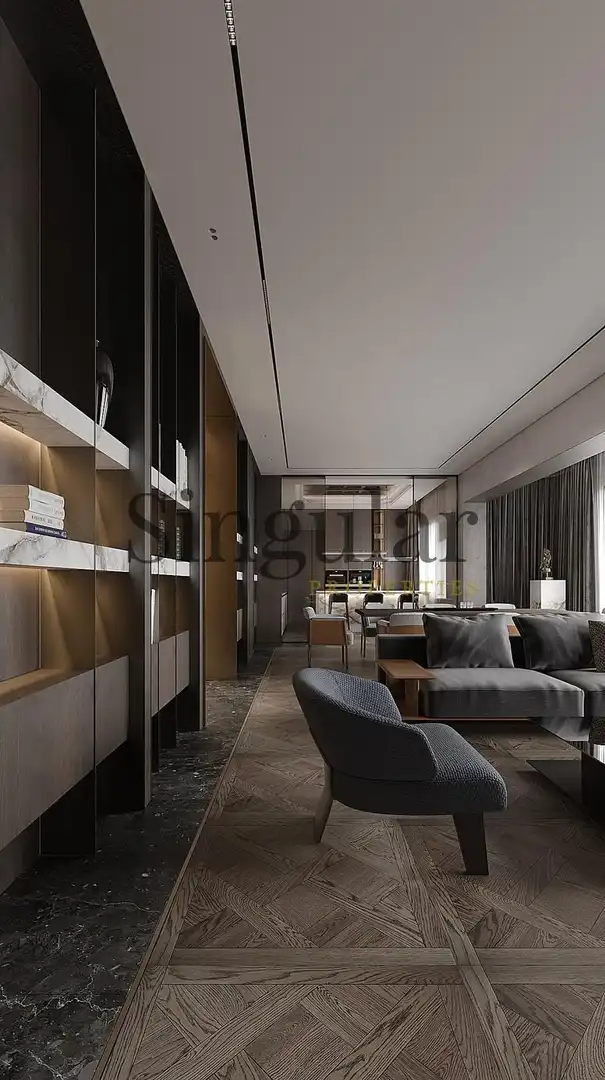 Living room of Flat for sale in  Barcelona Capital  with Air Conditioner