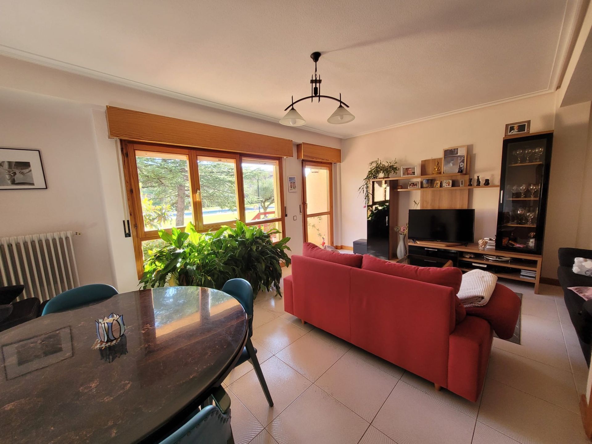 Living room of Single-family semi-detached for sale in Lardero  with Heating, Terrace and Community pool