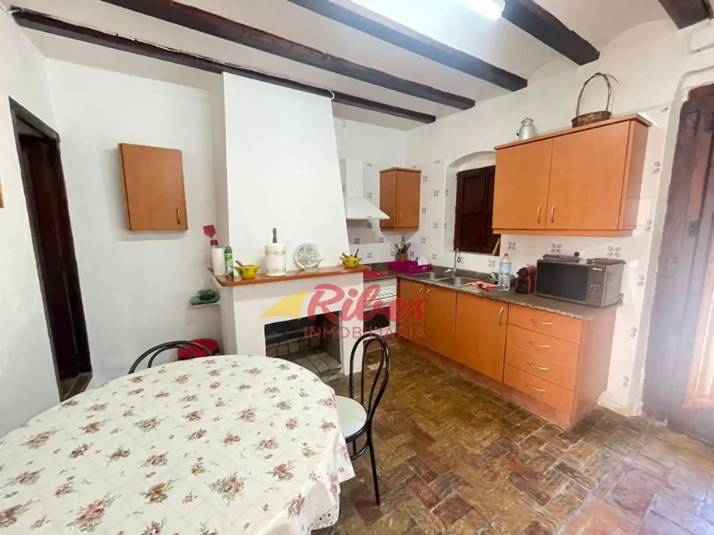 Cocina de Finca rústica en venta en Cullera con Aire acondicionado, Jardín privado y Terraza