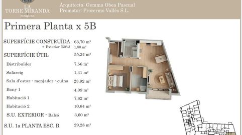 Foto 2 de Pis en venda a Carrer Montseny, 19, Llinars del Vallès, Barcelona