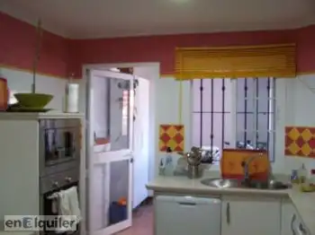 Cocina de Casa o chalet de alquiler en Aljaraque con Aire acondicionado, Parquet y Terraza