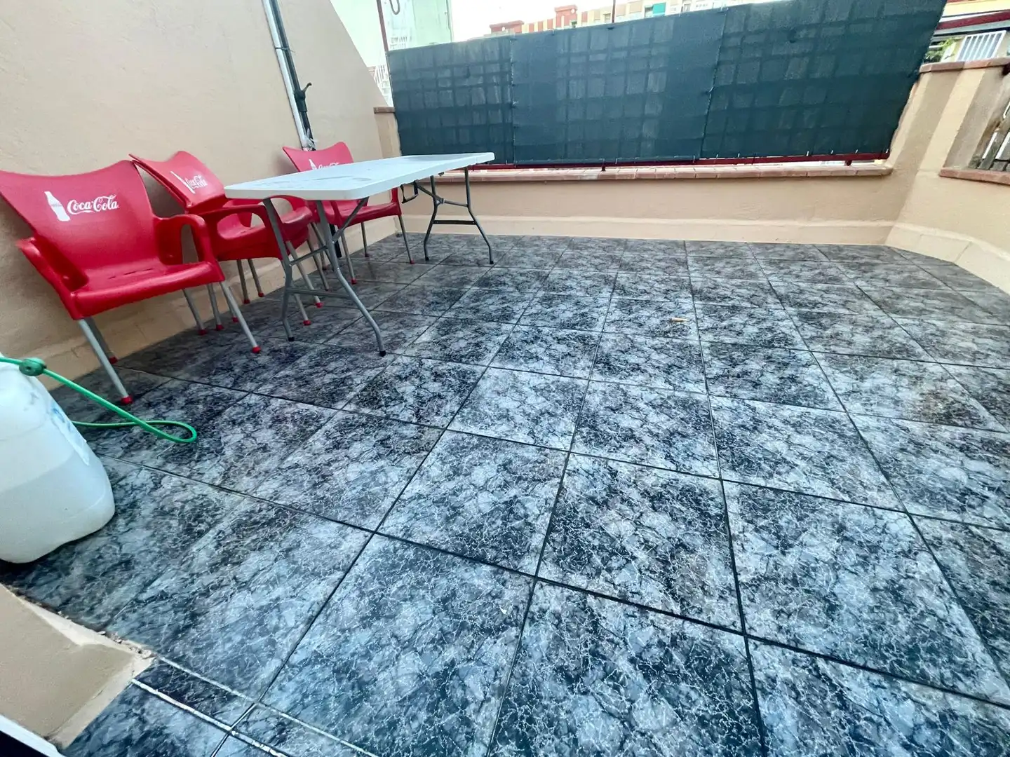 Terrasse von Maisonette zum Verkauf in Badalona mit Klimaanlage, Heizung und Terrasse