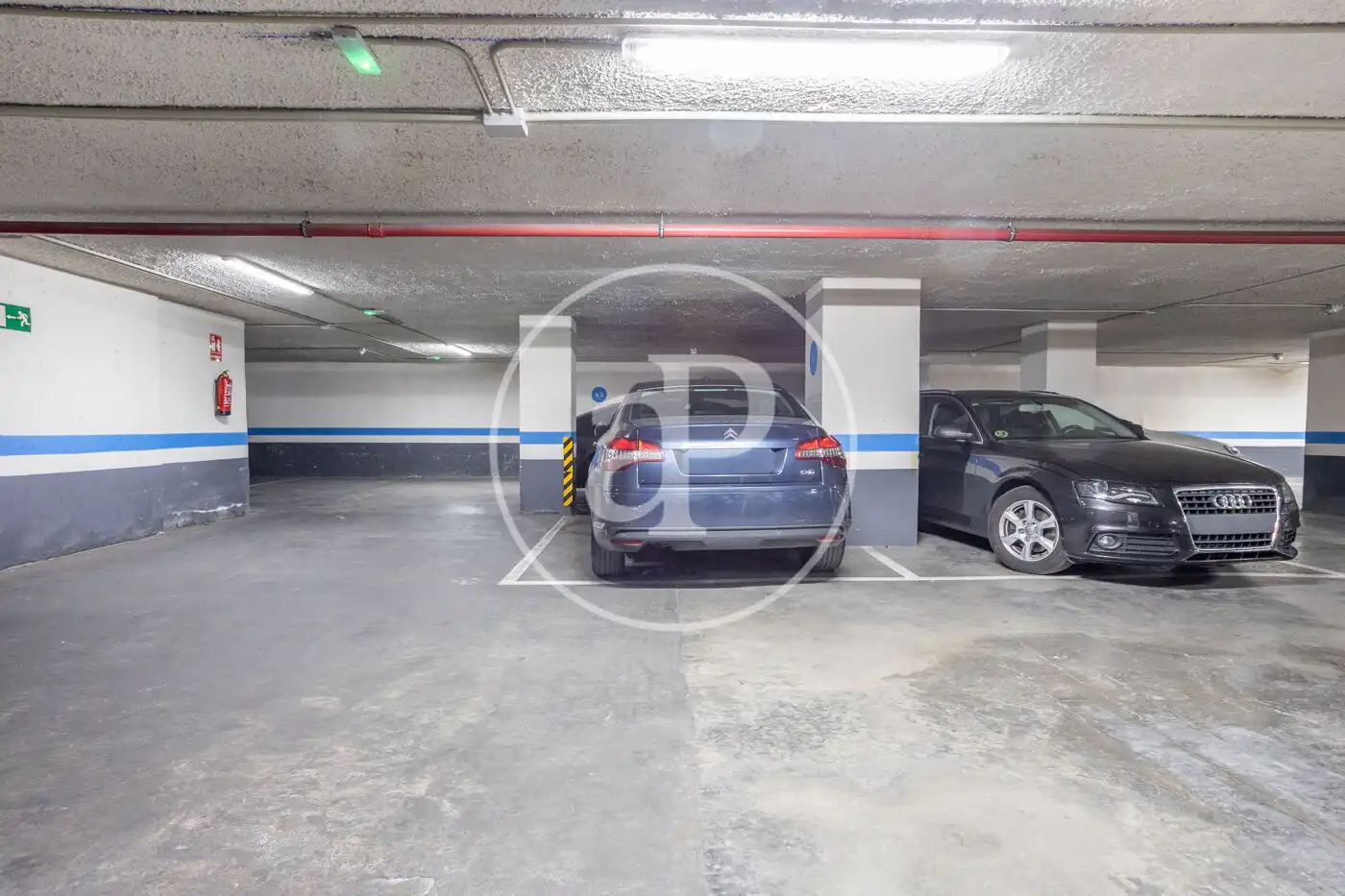 Parkplatz von Wohnung zur Miete in Valencia mit Klimaanlage, Heizung und Privatgarten
