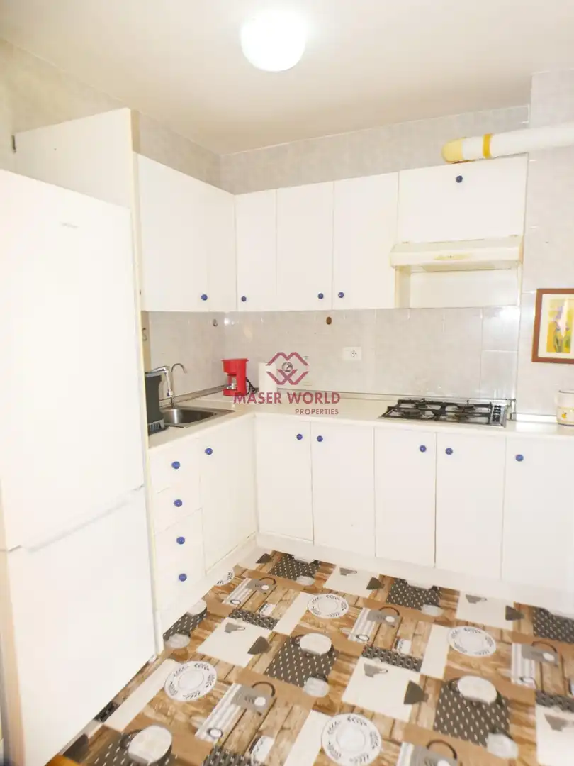 Cocina de Apartamento en venta en Mazarrón con Aire acondicionado, Parquet y Amueblado
