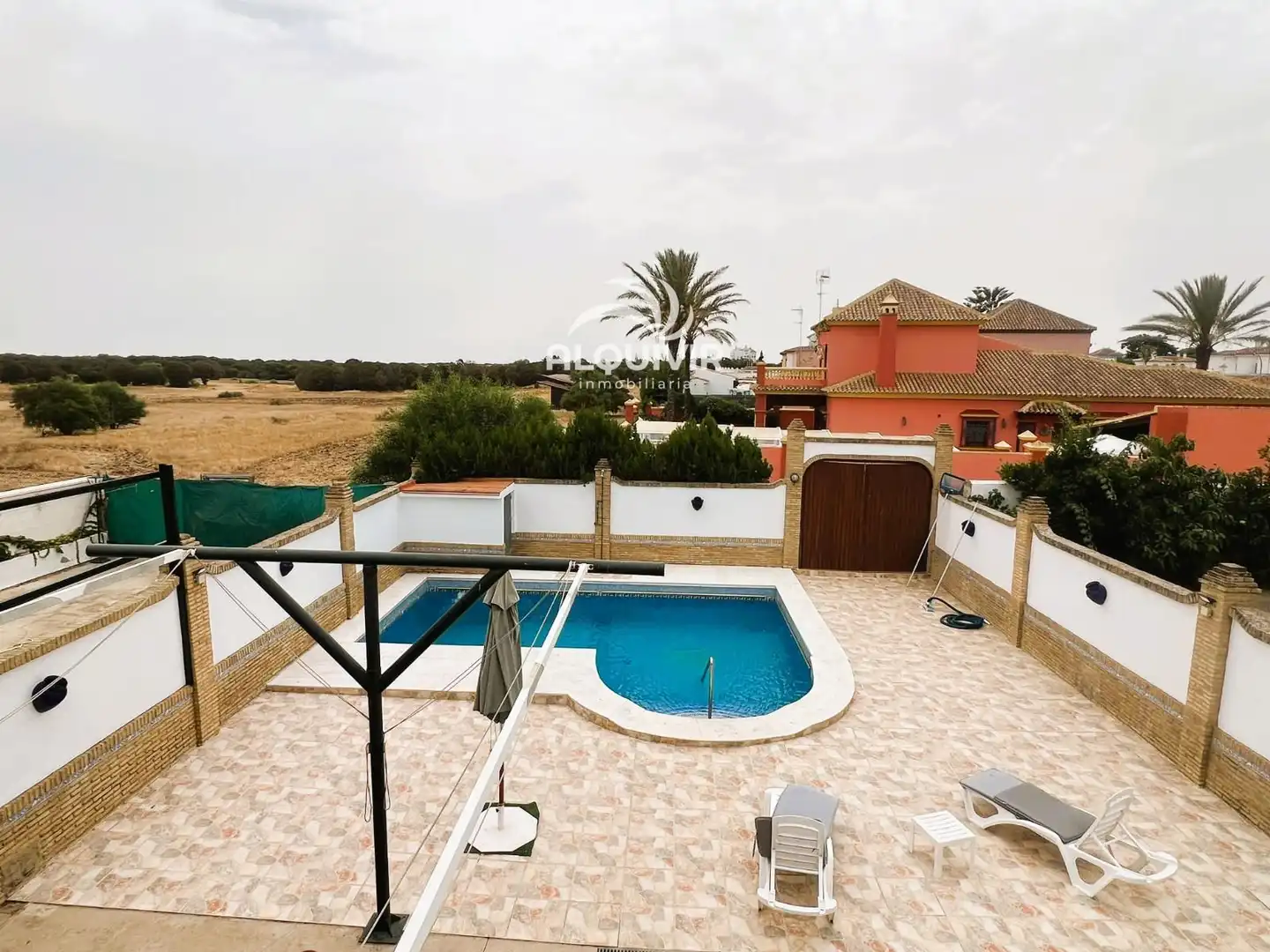 Jardí de Casa adosada en venda en Almonte amb Jardí privat, Terrassa i Piscina