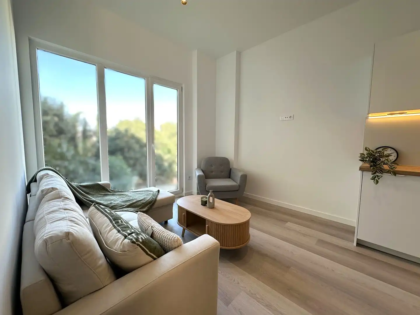 Living room of Flat for sale in Ontinyent  with Air Conditioner and Heating