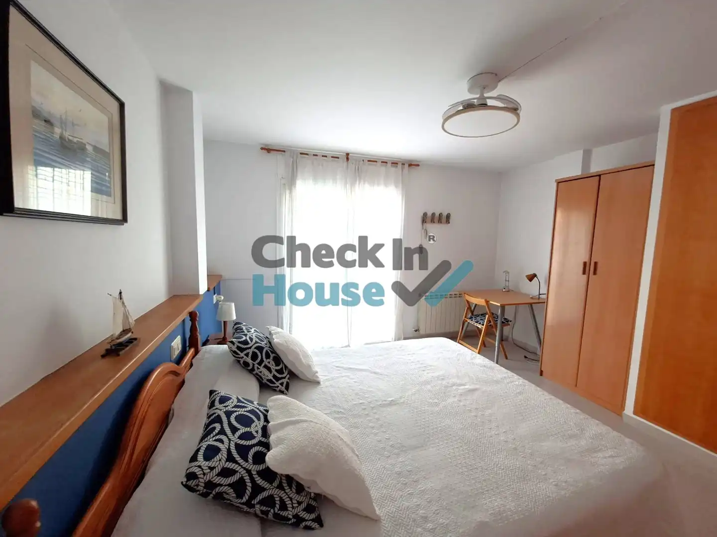 Bedroom of Detached homes for rent in Sant Feliu de Guíxols  with Heating, Private garden and Furnished