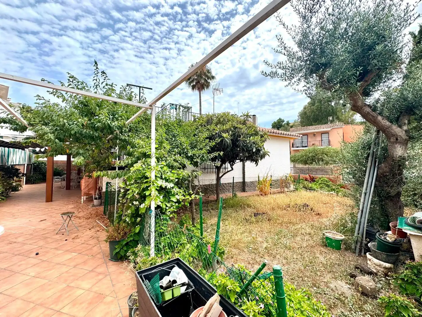 Jardín de Casa o chalet en venta en Málaga con Aire acondicionado, Jardín privado y Terraza