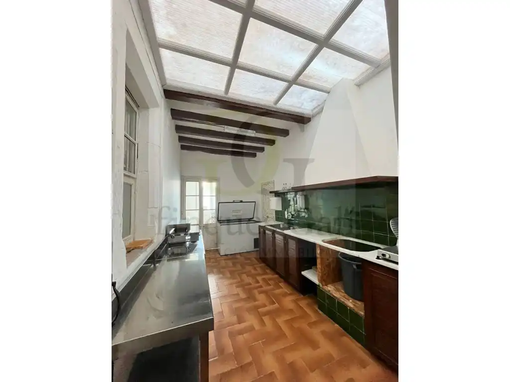 Küche von Büro zur Miete in Sallent mit Klimaanlage und Terrasse