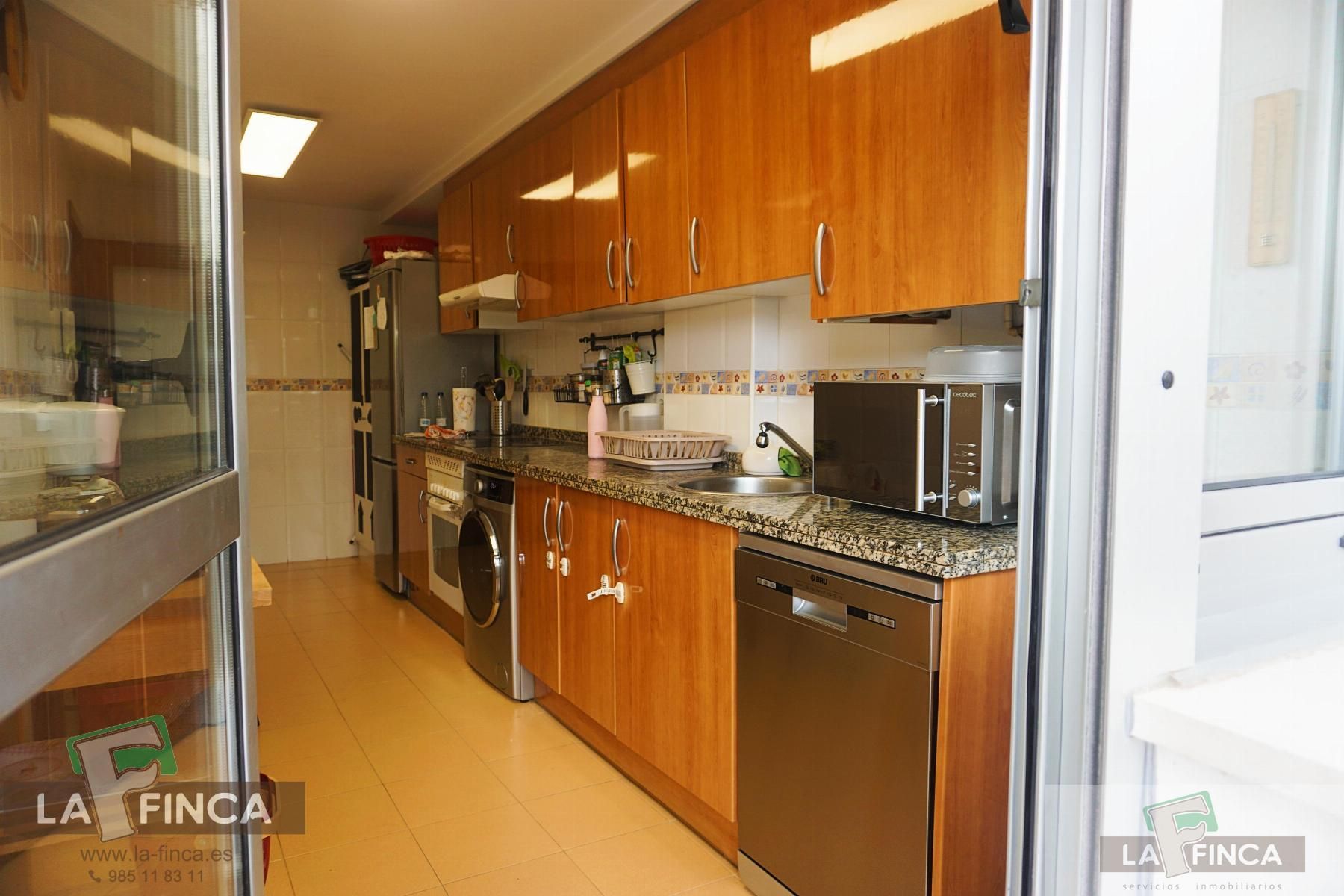 Kitchen of Flat for sale in Gozón  with Heating, Terrace and Storage room