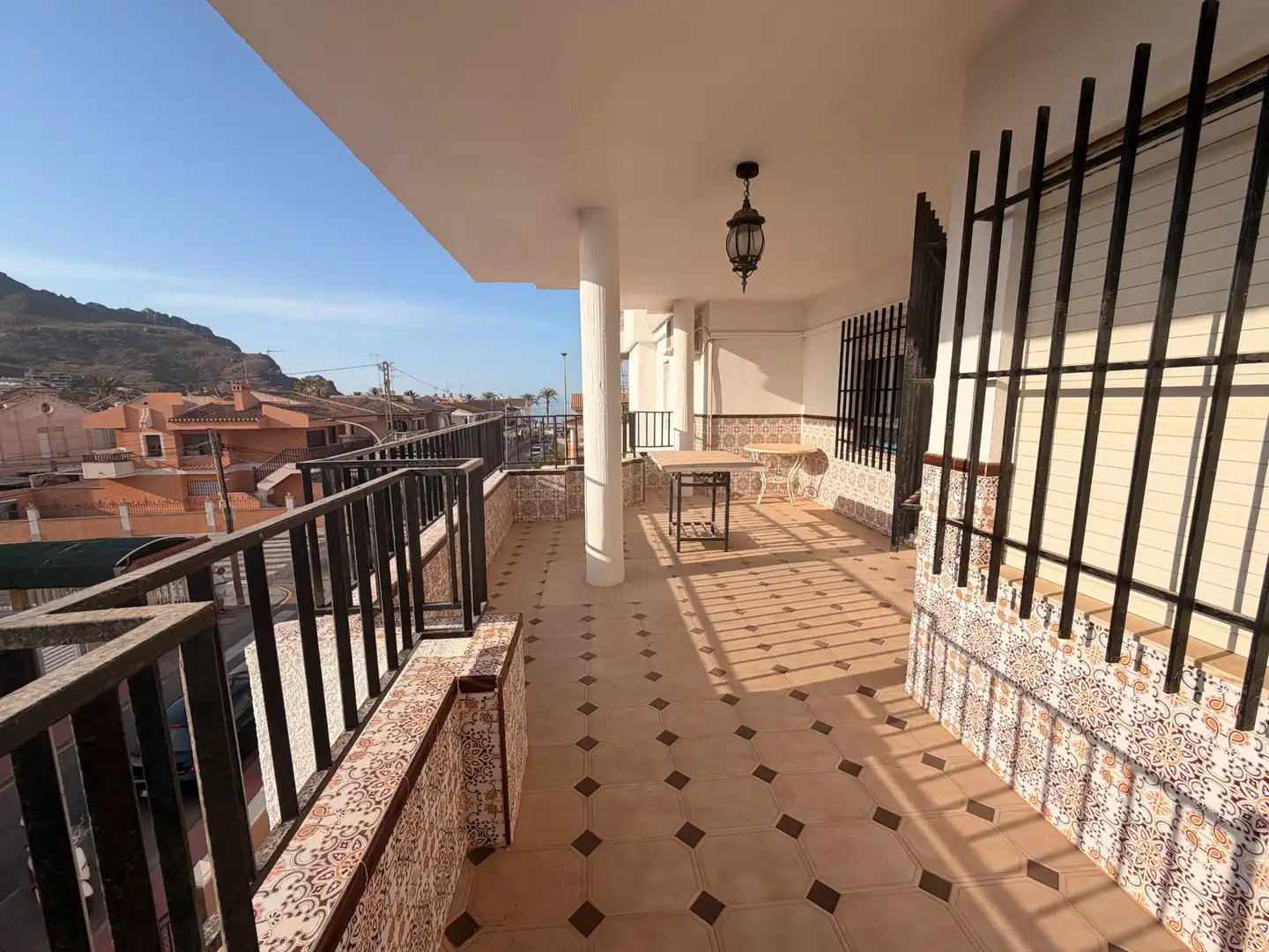 Terrace of Flat for rent in Águilas  with Furnished, Oven and Washing machine