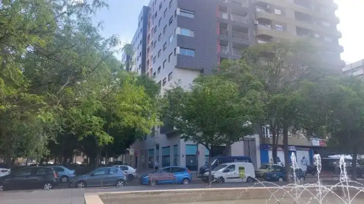 Exterior view of Flat for rent in Valencia  with Air Conditioner, Heating and Furnished