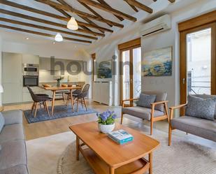 Exterior view of Flat to rent in  Madrid Capital  with Air Conditioner, Heating and Terrace
