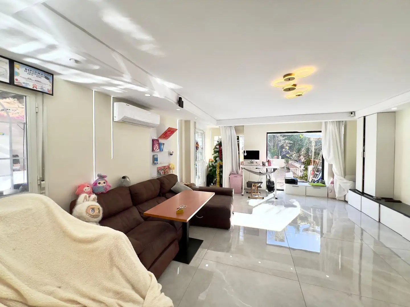 Sala de estar de Casa o chalet en venta en Rivas-Vaciamadrid con Aire acondicionado, Calefacción y Jardín privado