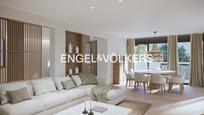 Sala d'estar de Apartament en venda en  Barcelona Capital amb Aire condicionat, Calefacció i Parquet