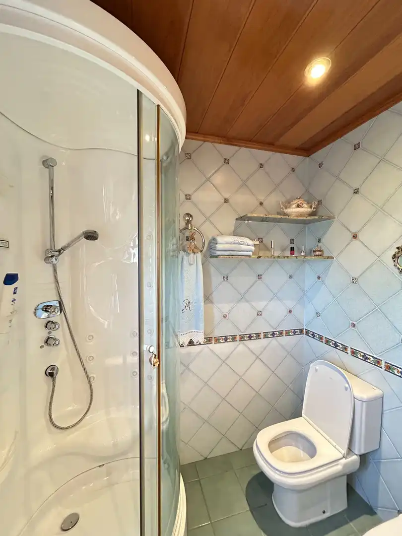 Baño de Casa o chalet en venta en Santa Coloma de Farners con Calefacción, Jardín privado y Terraza