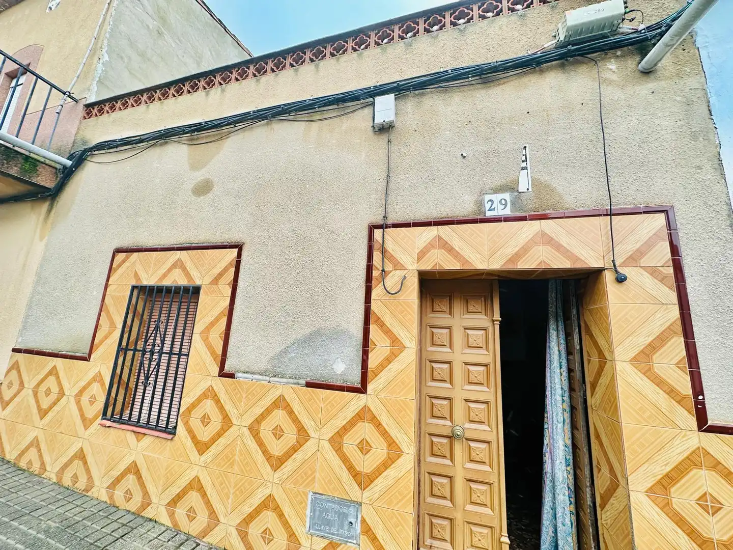 Vista exterior de Casa o chalet en venta en Oliva de Mérida con Trastero