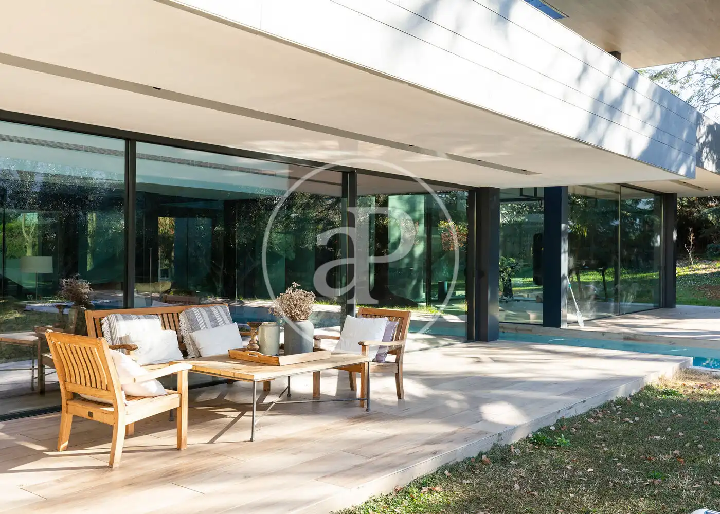 Terrace of Houses for sale in Sant Cugat del Vallès  with Air Conditioner, Heating and Private garden