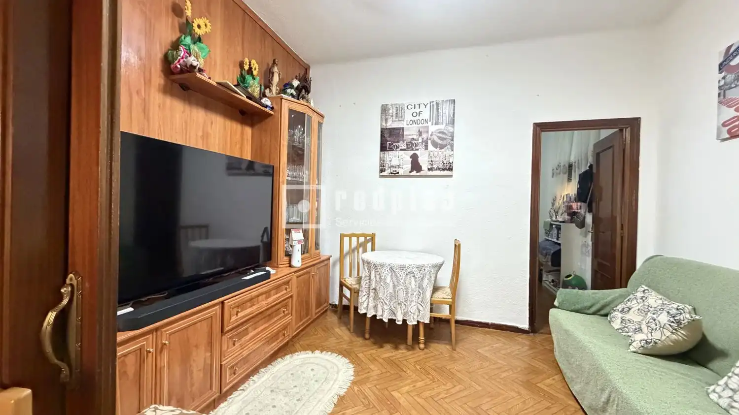 Sala d'estar de Pis en venda en Leganés amb Calefacció i Terrassa