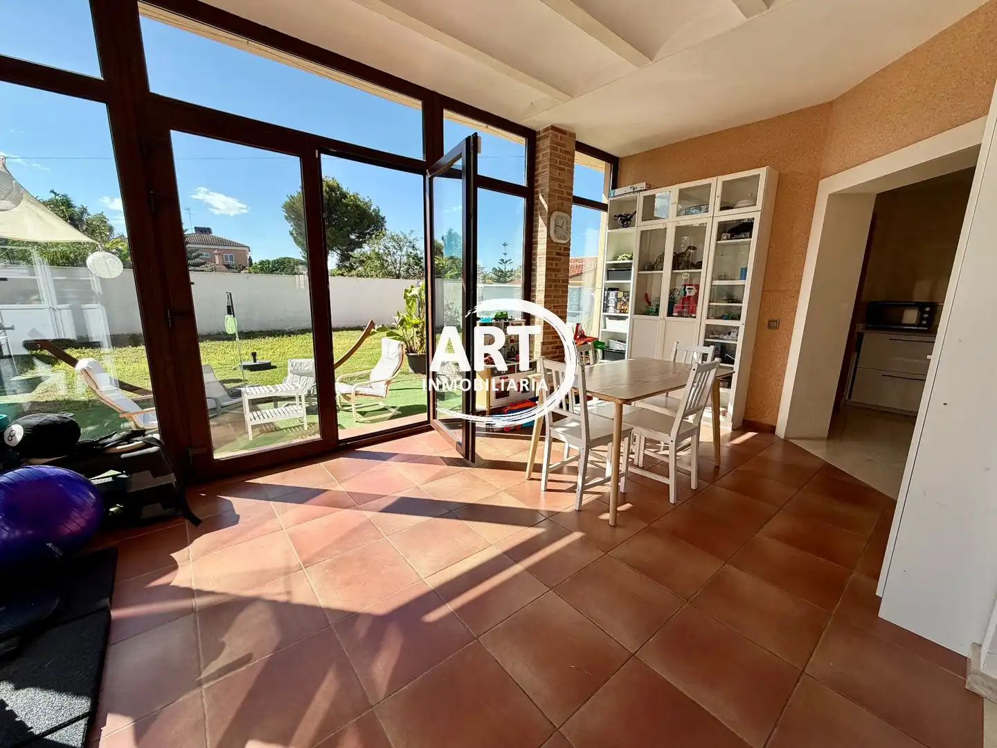 Jardín de Casa o chalet en venta en L'Eliana con Calefacción, Jardín privado y Terraza