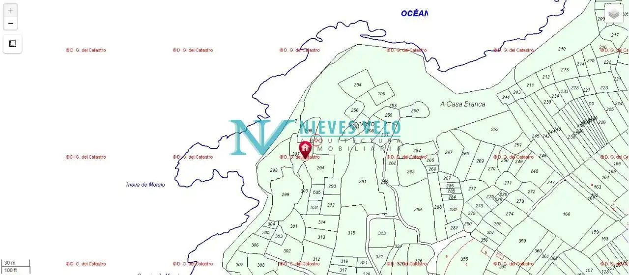 Terreno en venta en Laxe
