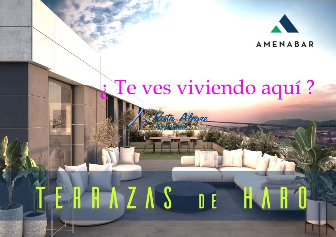 Terrace of Apartment for sale in Haro  with Heating, Parquet flooring and Storage room