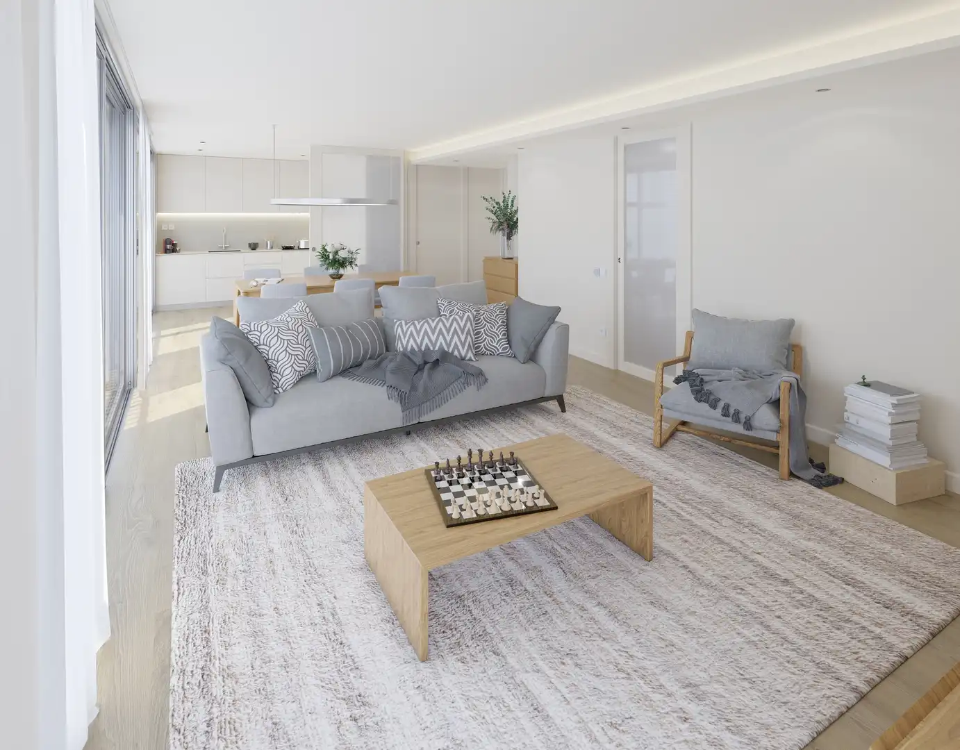 Living room of Attic for sale in Llevant