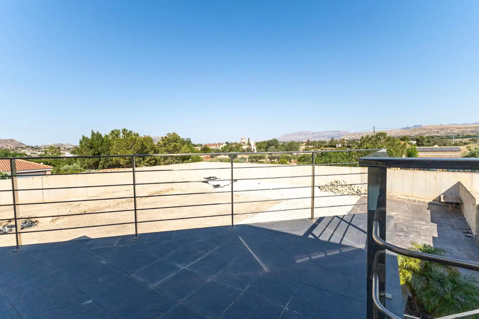 Terrassa de Casa o xalet en venda en Alicante / Alacant amb Aire condicionat, Calefacció i Jardí privat