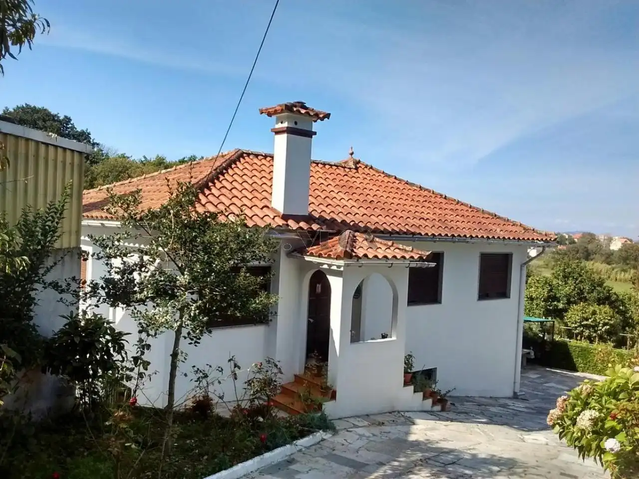 Exterior view of Houses for sale in Vigo   with Heating, Private garden and Parquet flooring